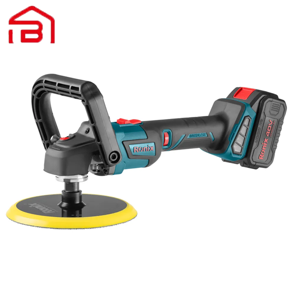 پولیش شارژی براشلس 40 ولت رونیکس مدل 8926