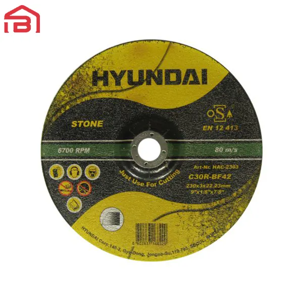 ﺳنگ ساب ﻓﯿﺒﺮی دو کاره استیل و فلز هیوندای مدل HAG-1806