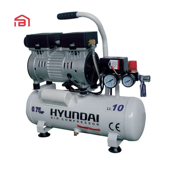 کمپرسور ﻫﻮای ﺳﺎﯾﻠﻨﺖ 10 لیتر هیوندای مدل 1075-AC