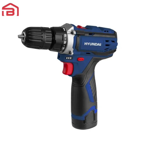 دریل شارژی 12 ولت هیوندای مدل HP-412