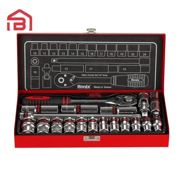 جعبه بکس 38 پارچه رونیکس مدل RH-2638