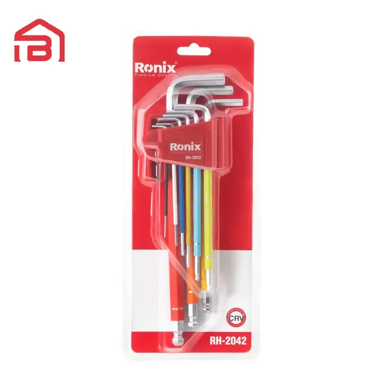 آلن 9 عددی ستاره ای و شش گوشه بلند الوان رونیکس مدل ۲۰۴۲