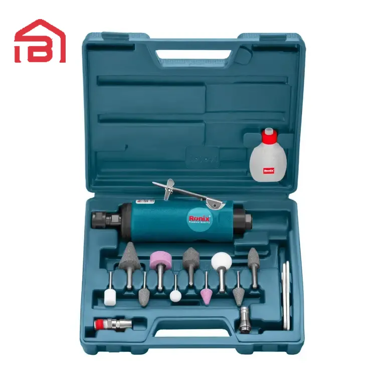 کیت فرز انگشتی بادی 16 پارچه رونیکس مدل RA-1802