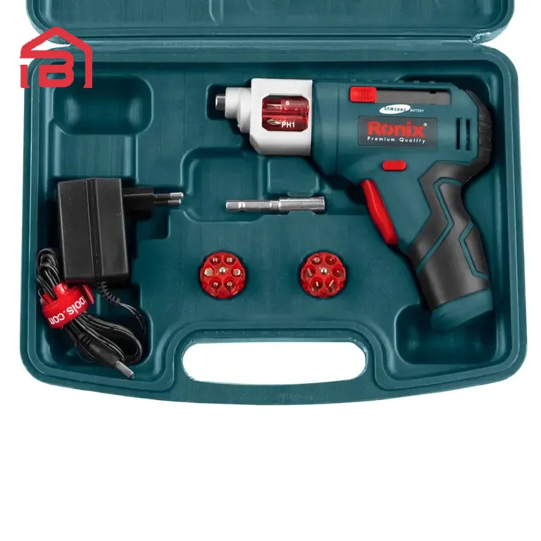 پیچ گوشتی شارژی خشابی 3/6 ولت LiIon (باطری لیتیوم سامسونگ کره) رونیکس مدل 8505