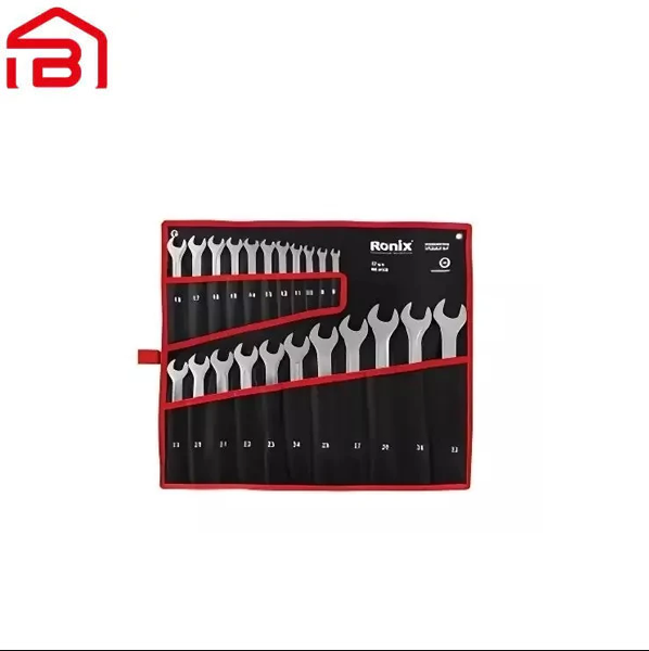 آچار سری 12عددی  یک سر صاف و یک سر رینگ رونیکس RH2159