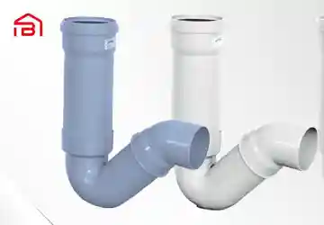 سیفون63 یک‌تکه با درپوش (با لوله ) پوشفیت نیوفلکس BD