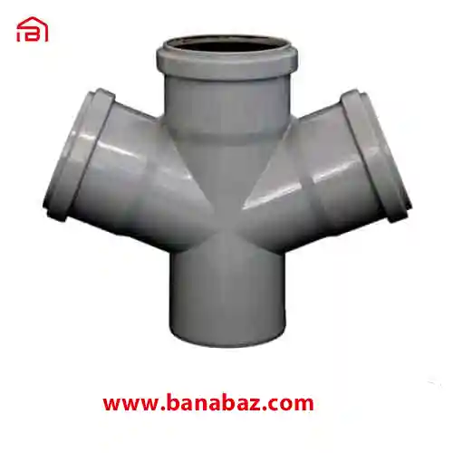 انشعاب دوبل 67 درجه پوش فیت نیوفلکس (BD)