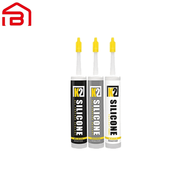چسب سيليكون k2 کاسپین مشکی 300 میل