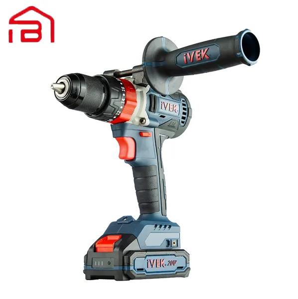 دریل پیچ گوشتی شارژی لیتیوم 20 ولت براشلس ایوک مدل K7220v 