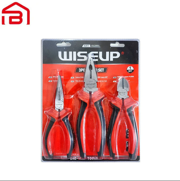 ست انبردست، سیم چین و دم باریک وایزاپ مدل 0۱۲001